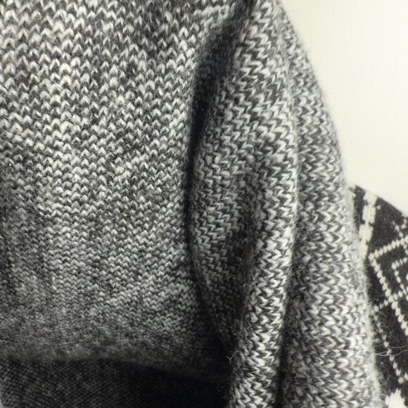 Loft Black & White Turtleneck Sweater (Size XL) - Picture 7 of 9